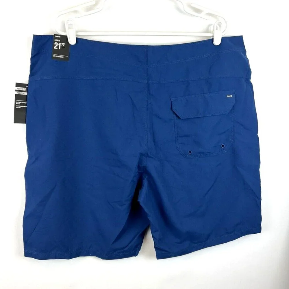 Hurley One and Only 2.0 Board Shorts Blue Mens Size 40